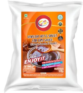 korean hot & sweet sauce front
