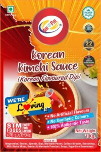 korean kimchi sauce front